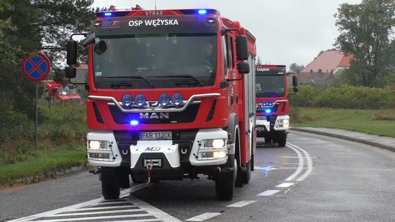 [Großwaldbrand! / 450 Kräfte] Einsatz Polnische und Deutsche Feuerwehren bei einer EU Einsatzübung