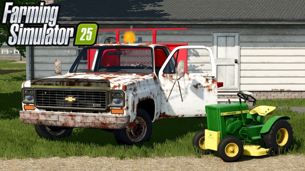 Я основал компанию по уходу за газонами в FS25! | Farming Simulator 25