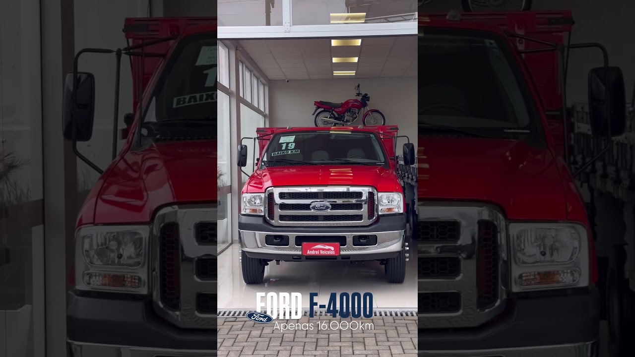 &Agrave; VENDA! RARIDADE FORD F-4000 2019 COMPLETA COM APENAS 16.000 KM