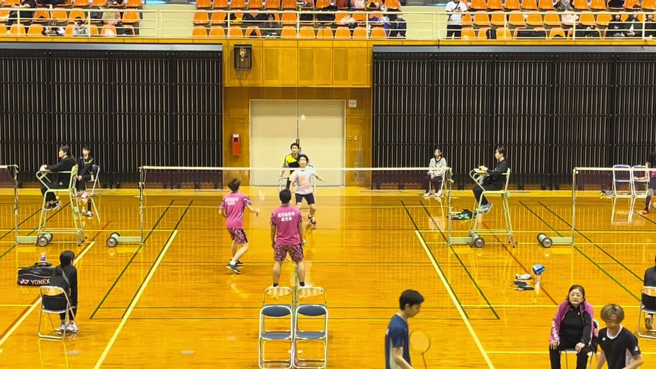 R7.4/26 県春季大会 大川畑・福島vs鹿児島高専