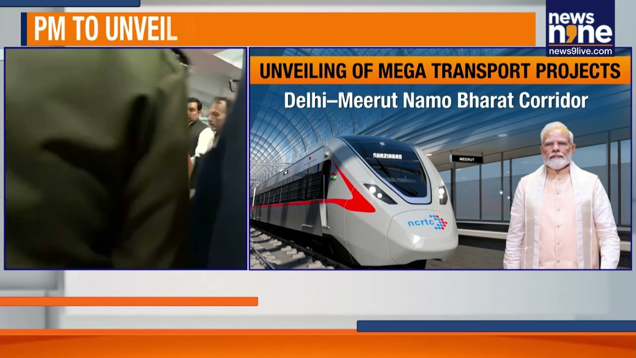 PM Modi Launches Namo Bharat & Meerut Metro, Dedicates ₹12,930 Cr Projects | News9