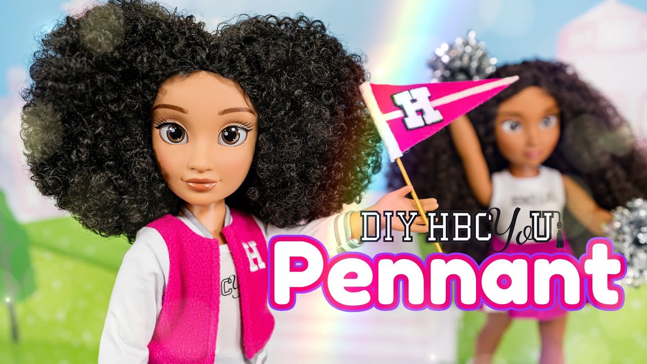 HBCyoU DIY: Let's Make a College Pennant for 18 inch Dolls