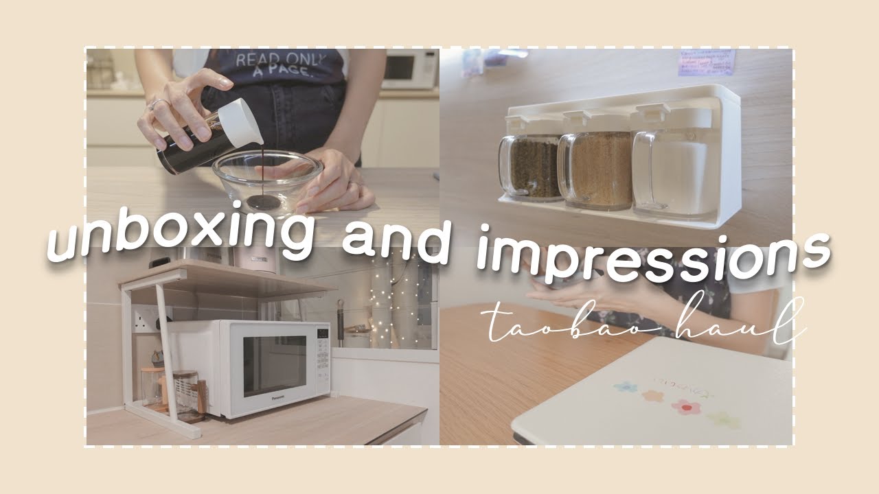 taobao haul • Affordable Kitchen, Home Organisation and Craft Items