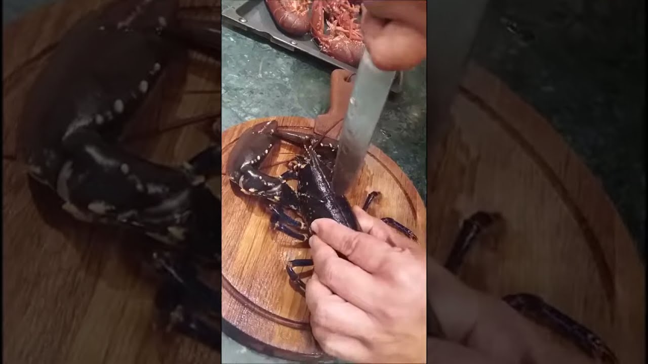How to properly kill a lobster - Humanely and fastly