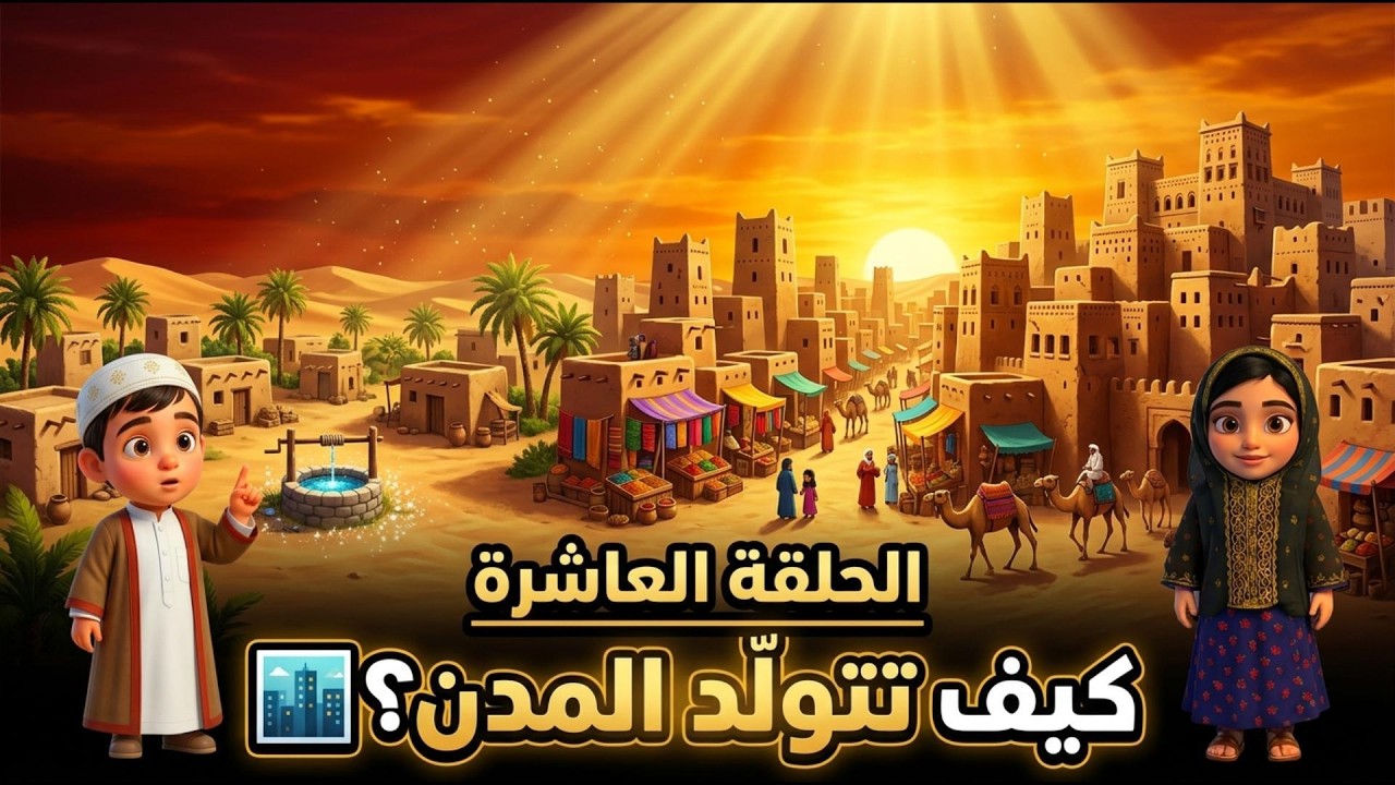 الحلقة العاشرة من #مسلسل رمضان | الجادل وعزام حكاية وطن | كيف تتولد المدن