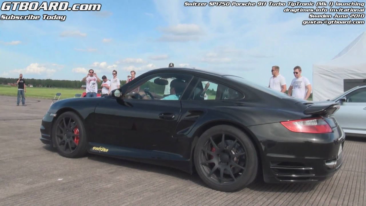 Switzer SPI750 Porsche 911 Turbo Tiptronic Launching x 3