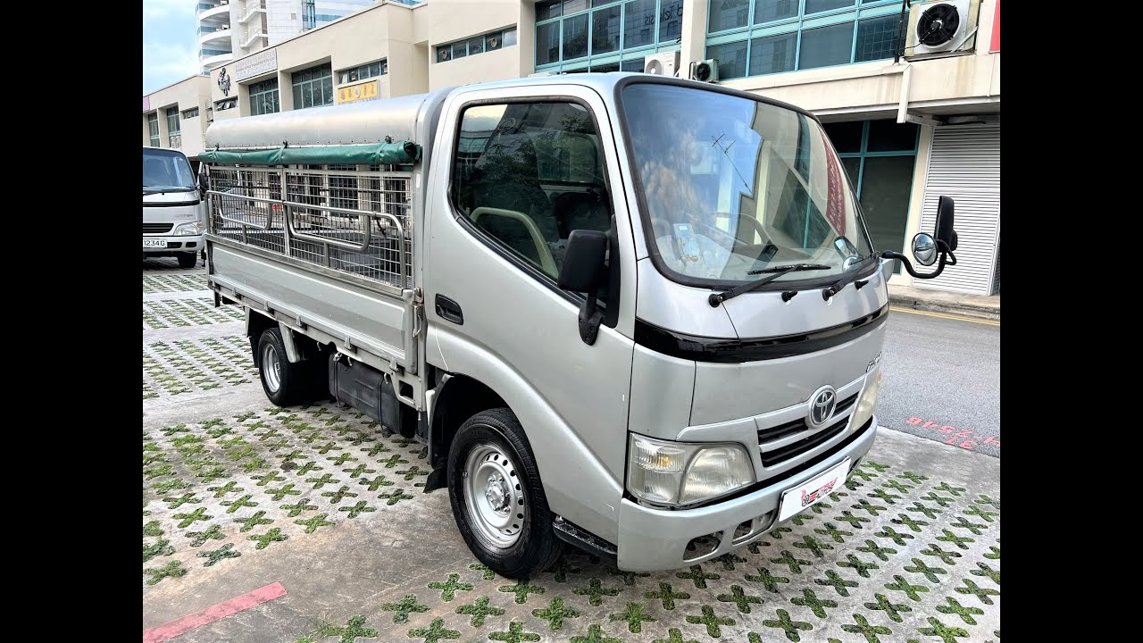 TOYOTA DYNA 150, MANUAL 3.0 DIESEL, METAL BODY, LEATHER, 3-SEATER, 2008 - GBB417Y - TORQUE AUTOS