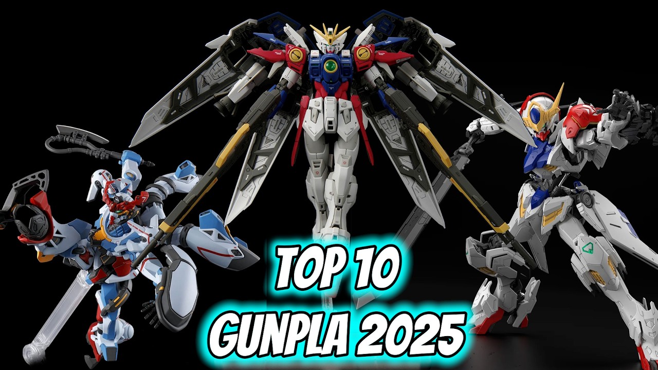Топ-10 лучших наборов Gunpla 2025 года по версии MJ.