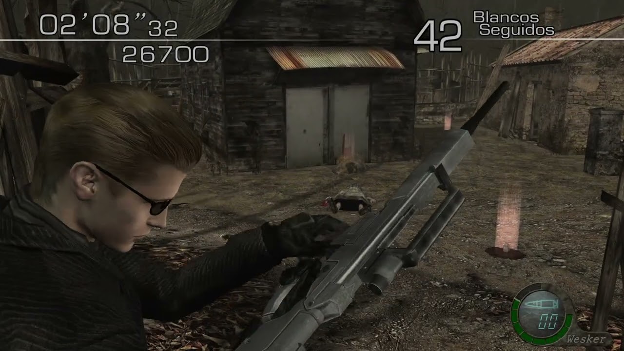 Resident Evil 4 (2005) - The Mercenaries (Wesker, Pueblo)