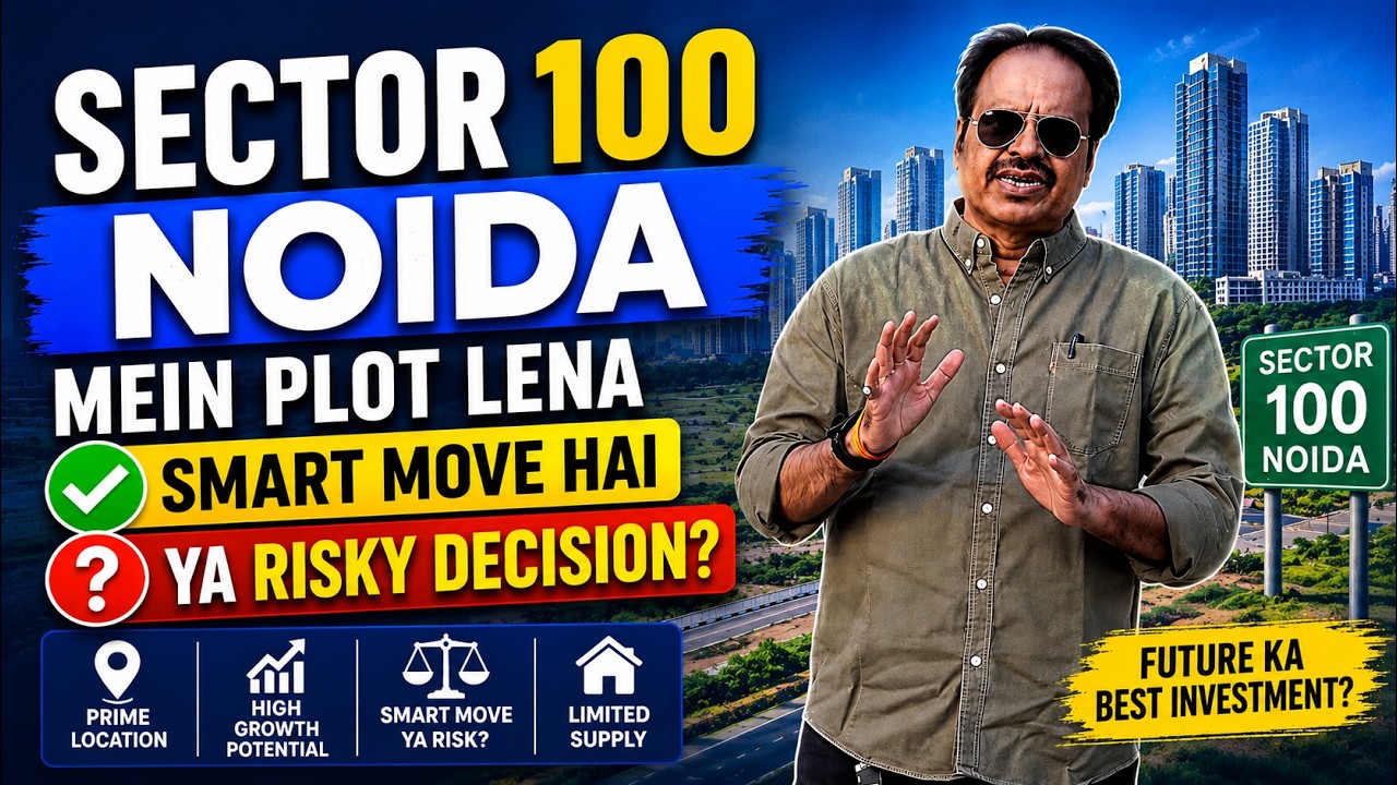 Sector 100 Noida Mein Plot Lena Smart Move Hai Ya Risky Decision?
