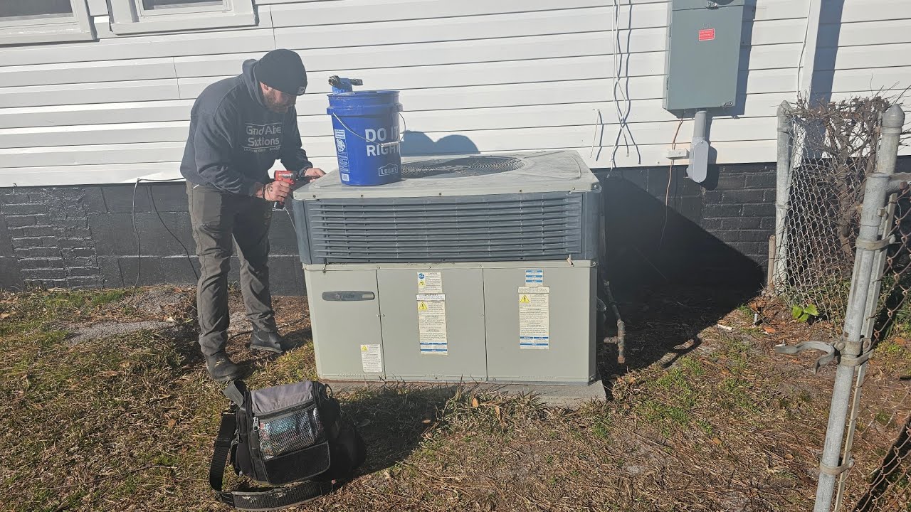 Maintenance on Trane Package Unit, found an odd issue!!