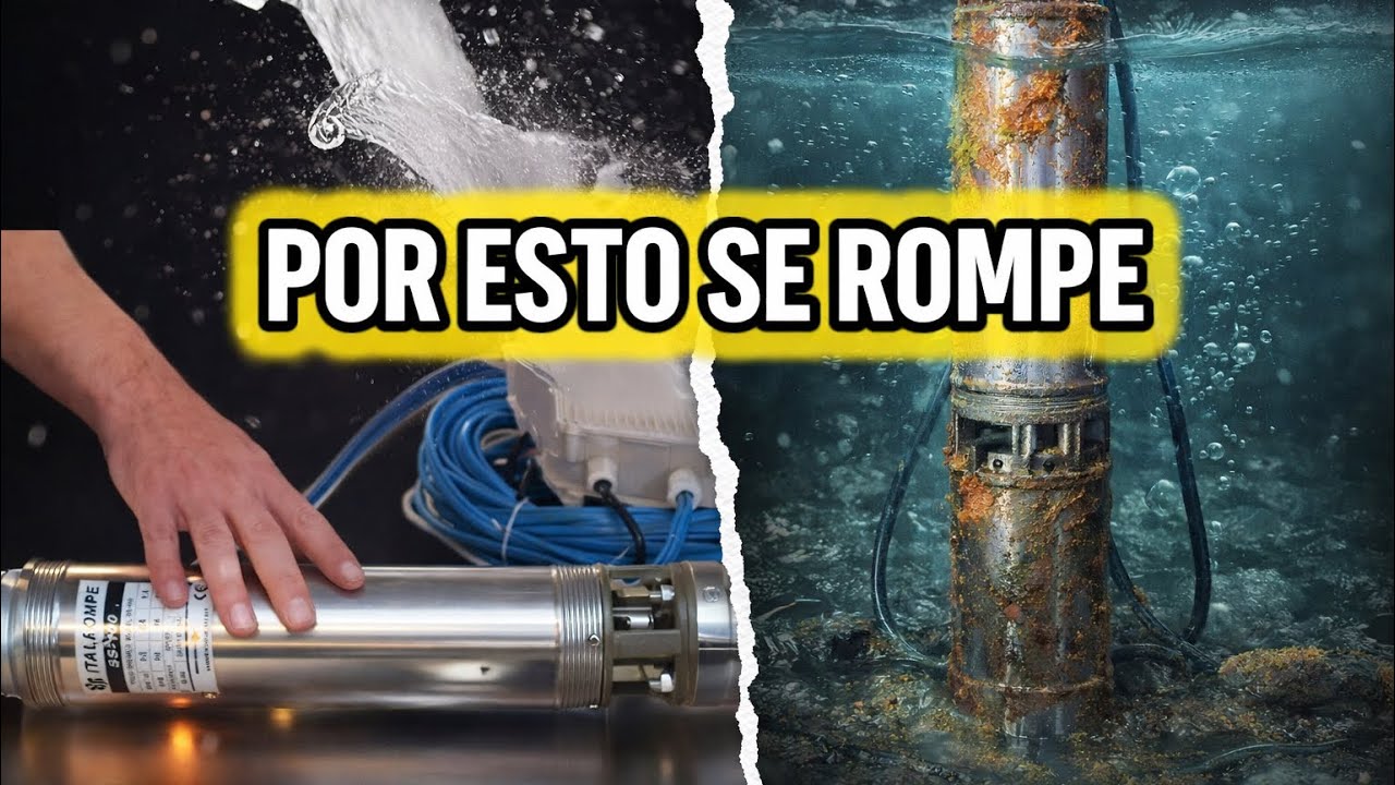 Por qu&eacute; se rompe la bomba sumergible ?