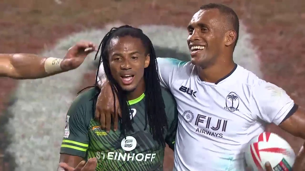 (HD) Hong Kong 7s Cup Final | Fiji v South Africa | Full Match Highlights | Rugby Sevens