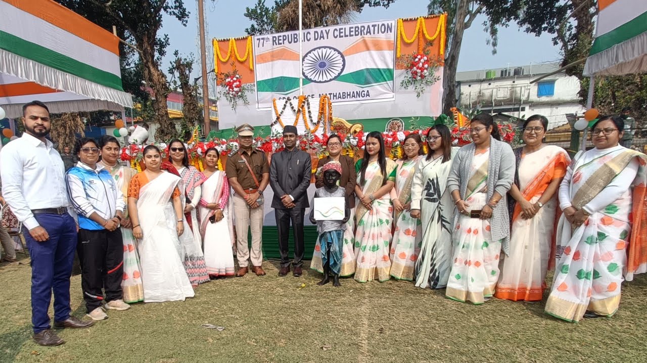 77th republic Day special video | Mathabhanga celebrate republic Day | #republicday 