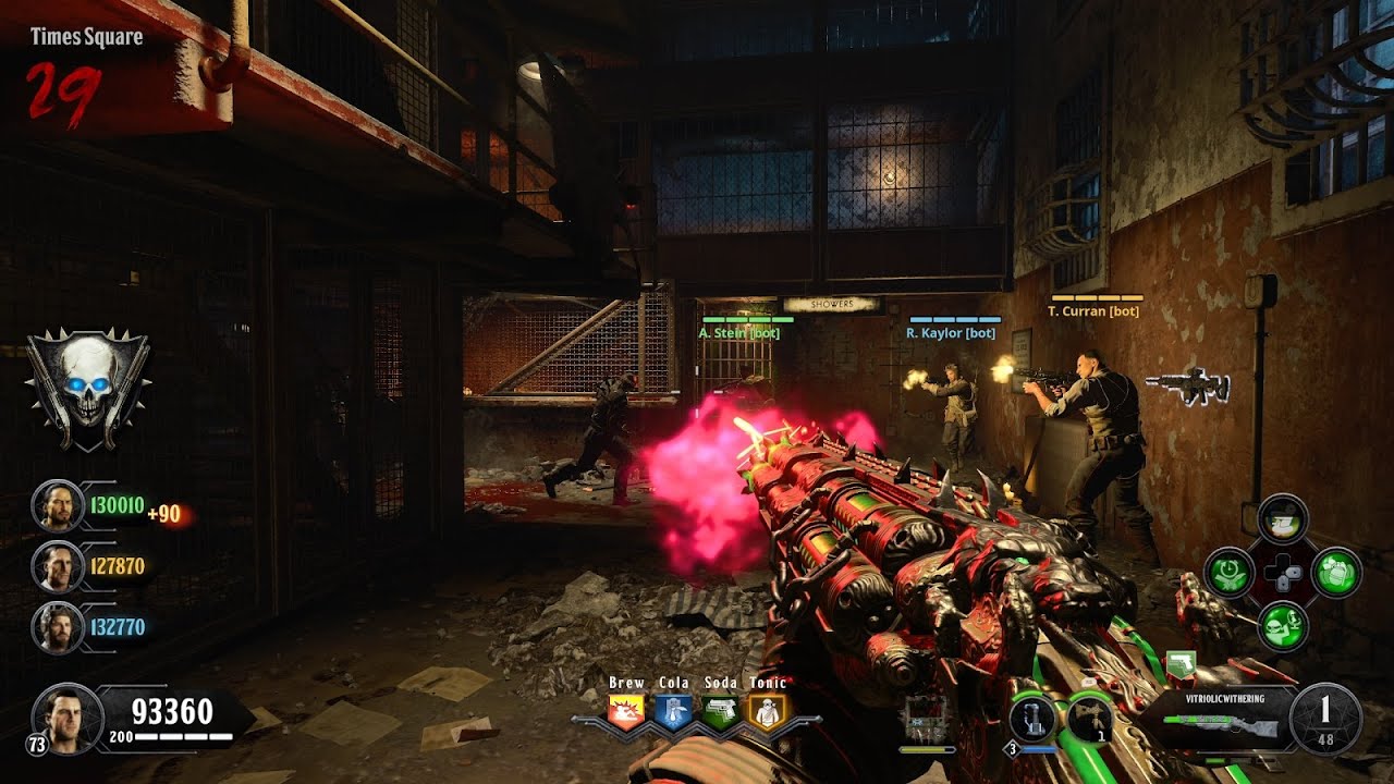 COD Black Ops 4 Zombies: Blood Of The Dead Gameplay  [BOTS]