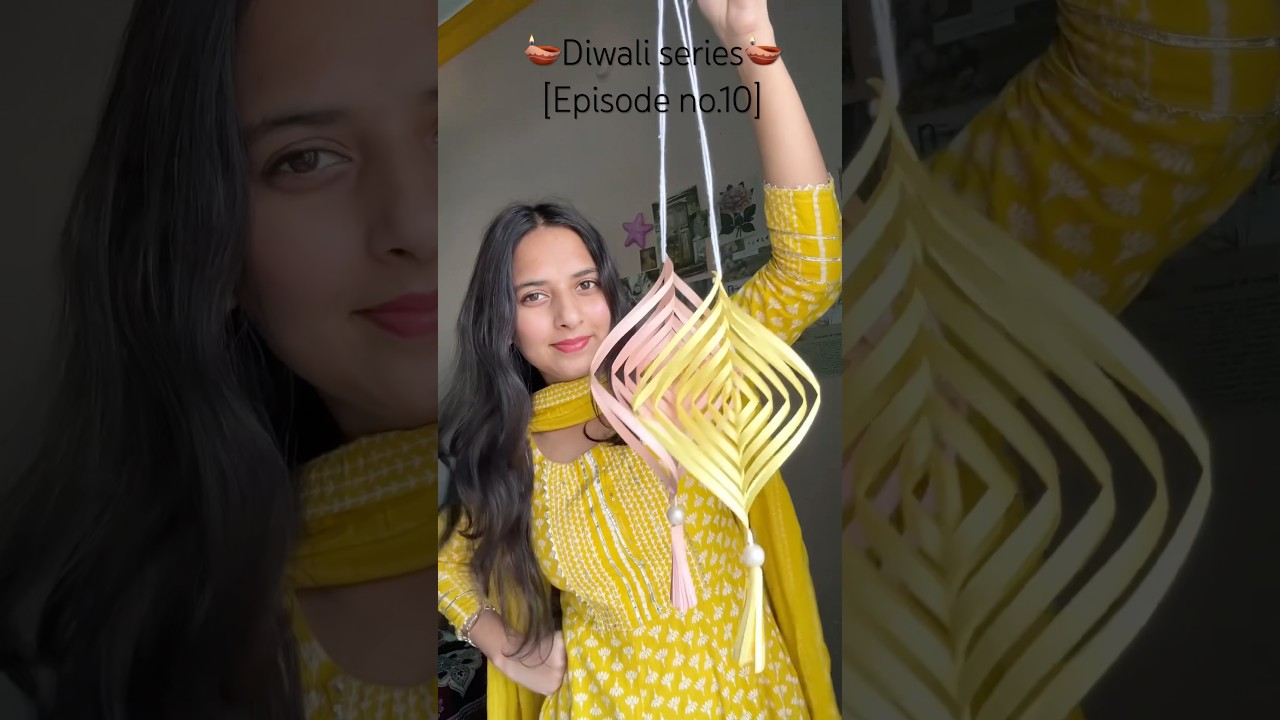DIY diwali paper craft ✨ #shorts