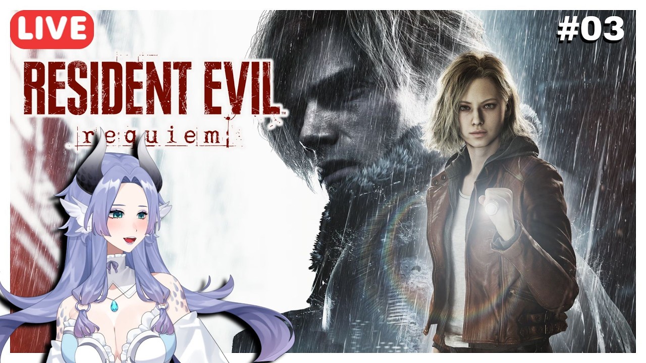 Resident Evil Requiem - Raccoon City?! - Pt.3- Let's Play With Etain!
