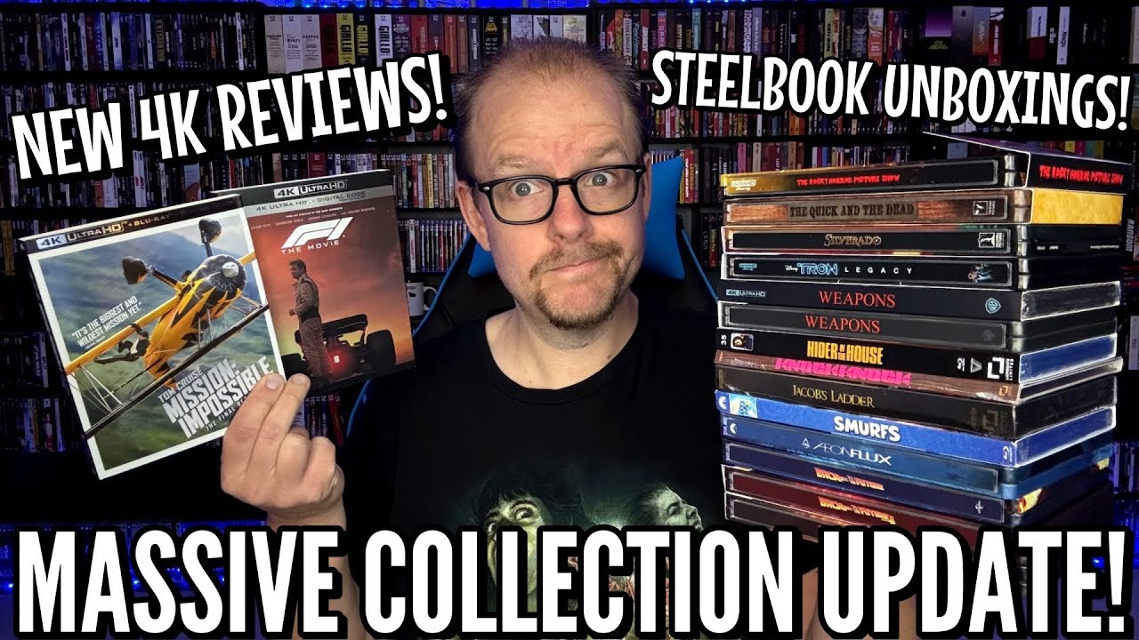 Грандиозный релиз и обновление коллекции STEELBOOK! | Обзоры и распаковки!