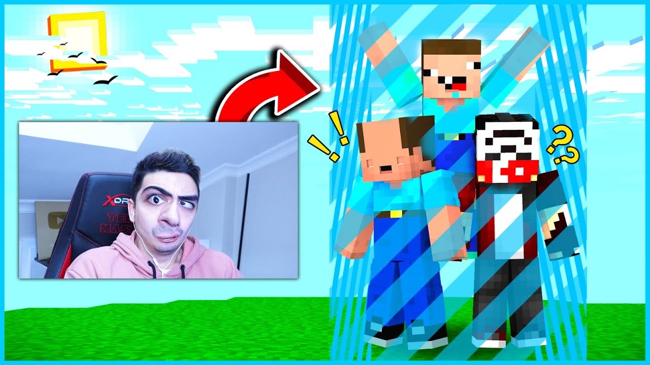 BALON KAFAYA DÜNYA BARİYER TROLL YAPTIM !! - BalonCraft #366 - Minecraft