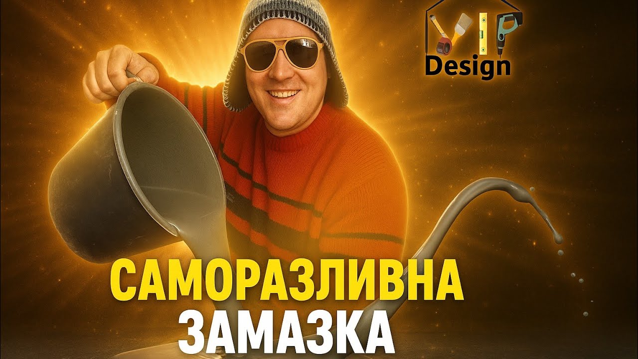 🔥 САМОРАЗЛИВНА ЗАМАЗКА като по конец! (Тайните на майсторите) #VipDesign