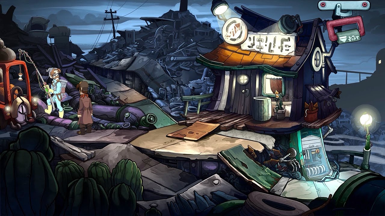 Meet Professor of Temporal Physics McChronicle. Walkthrough #2 (Deponia 4)