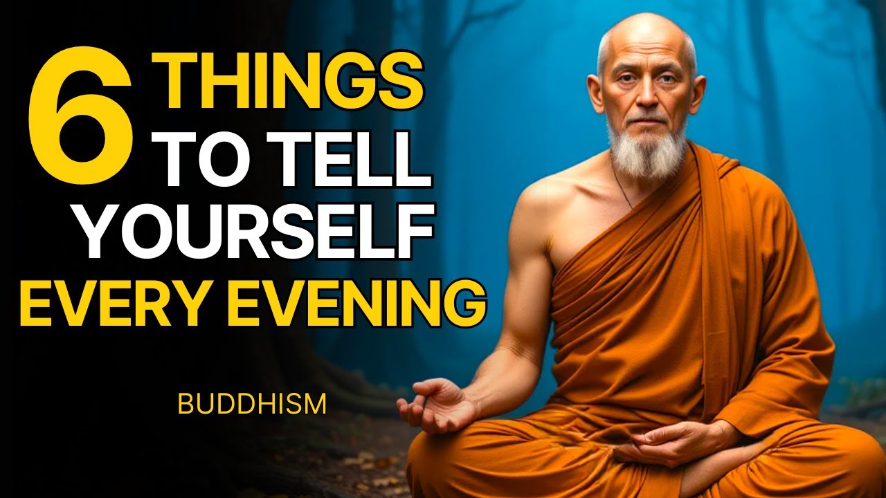 6 Powerful Things You Should Tell Yourself Every Evening | Buddhist Wisdom In Your Life