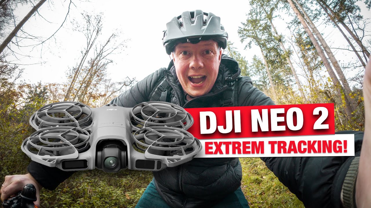 DJI NEO 2 - TRACKING IM EXTREMEN WALD MIT BIS ZU 47 KM/H  // TEIL 3