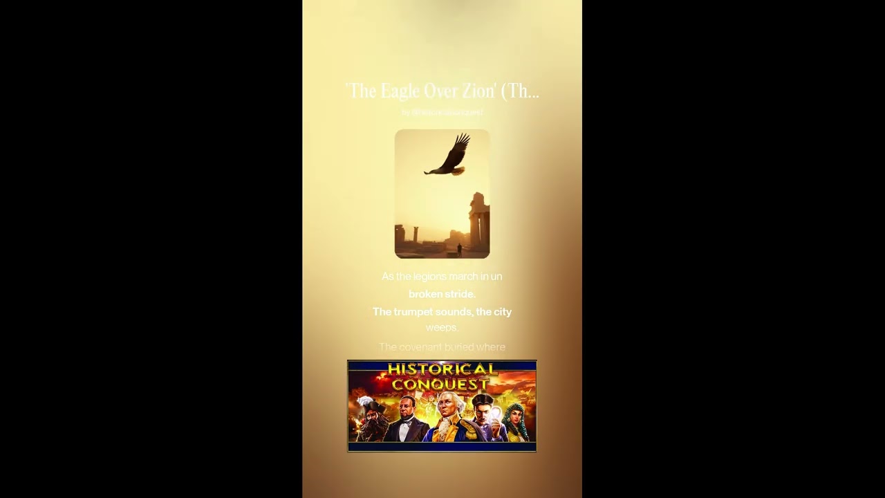 'The Eagle Over Zion' (The Roman Conquest of Judah)