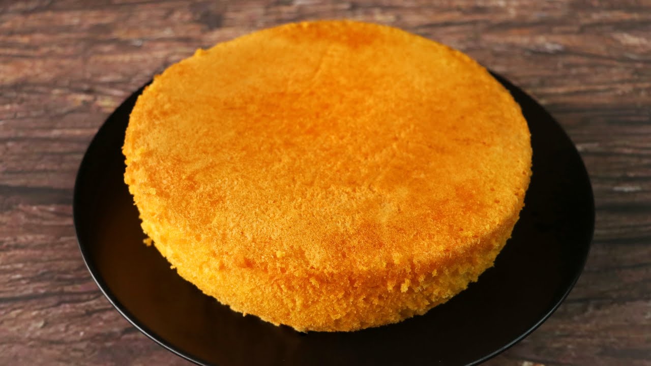 Mango Sponge Cake | Basic Mango Sponge Cake Recipe for Icing | Easy Mango Cake Recipe | Cake Fusion