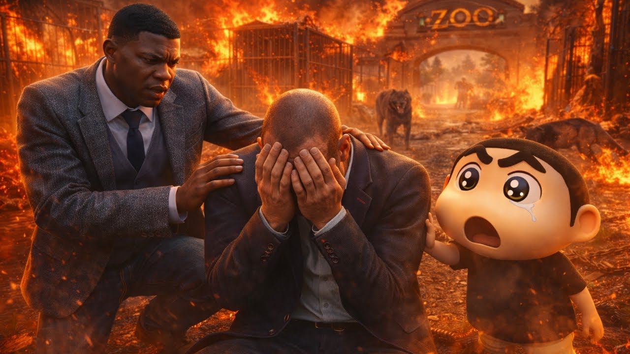 Franklin & Shinchan Ke Saath Zoo Me Hui Badi Gadbad! 😨 |GTA5