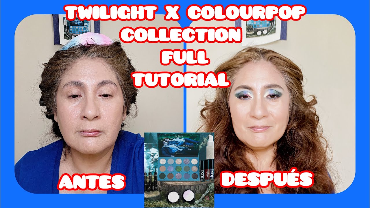 LA COLECCION DE #TWILIGHT X @colourpopcosmetics TUTORIAL COMPLETO