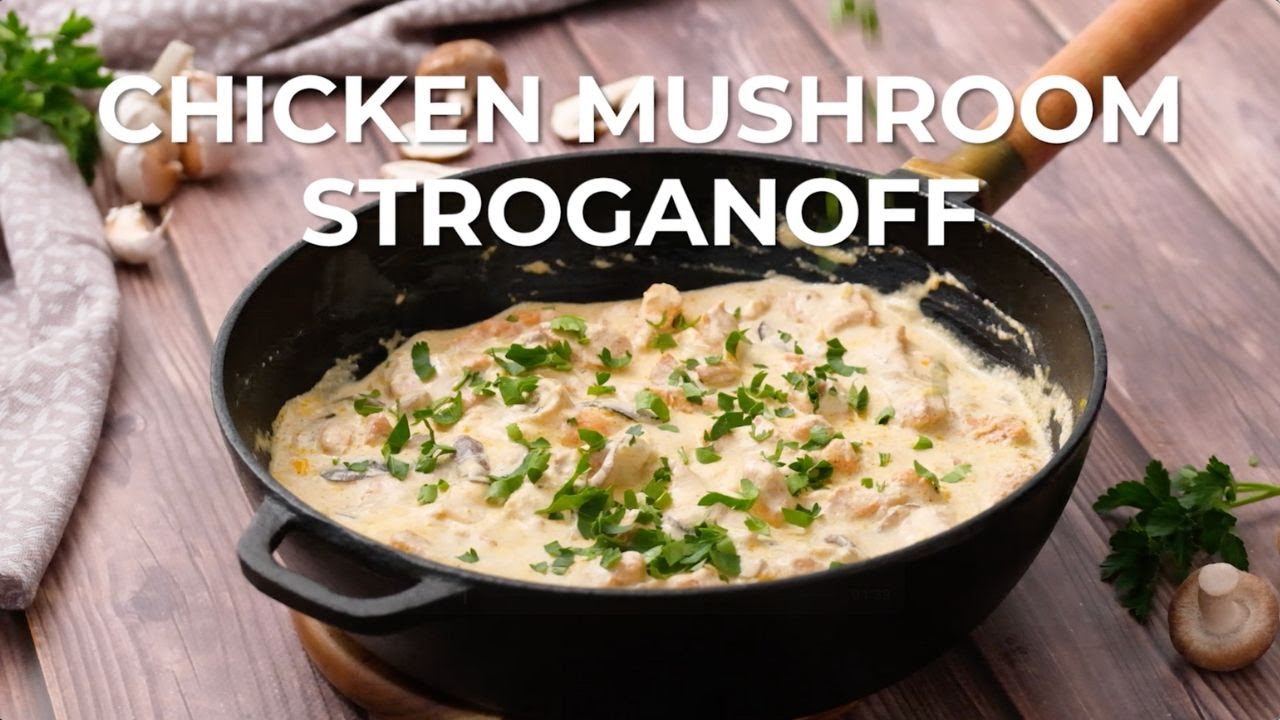 The BEST Creamy Chicken Stroganoff Recipe You'll Ever Make 😋