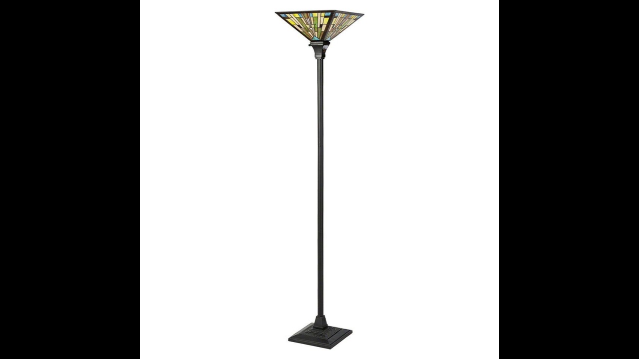 1-Light Torchiere Floor Lamp with 14
