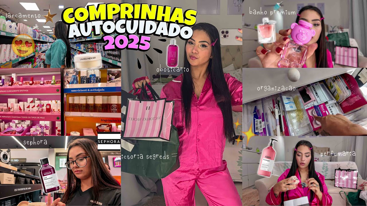 COMPRINHAS DE AUTOCUIDADO 2025♡🔥💗 perfumaria, lançamentos ,victoria segreds, oboticario , shopee🧼