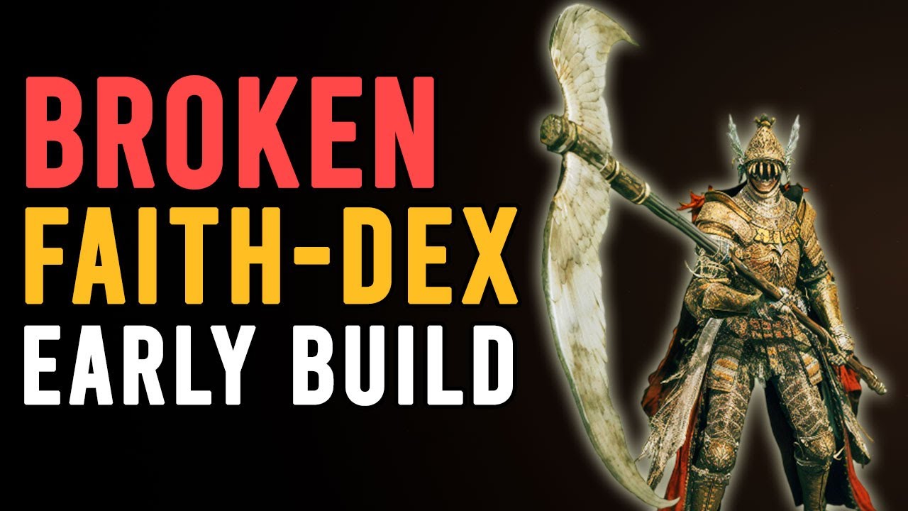 The Ultimate Dex Faith Build in Elden Ring - Winged Scythe & Cleanroot Armor Guide