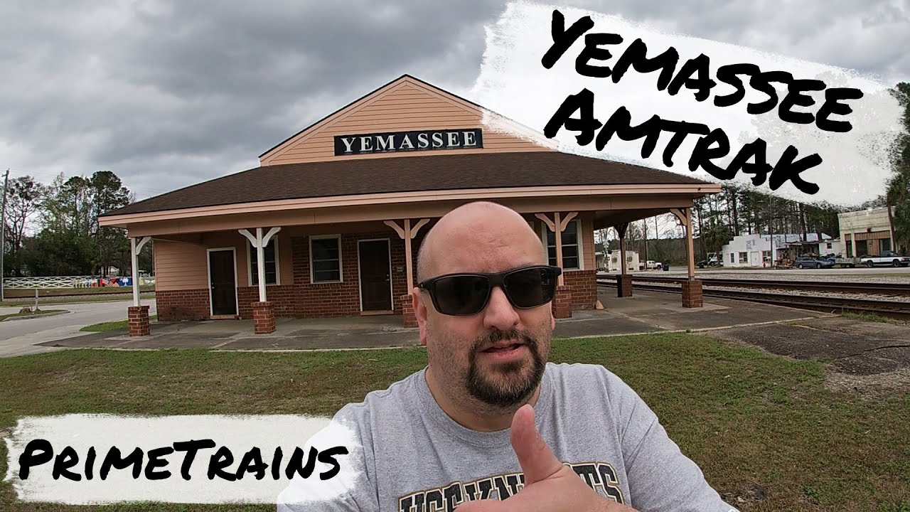 PrimeTrains - Yemassee, South Carolina - Amtrak Full Station Tour