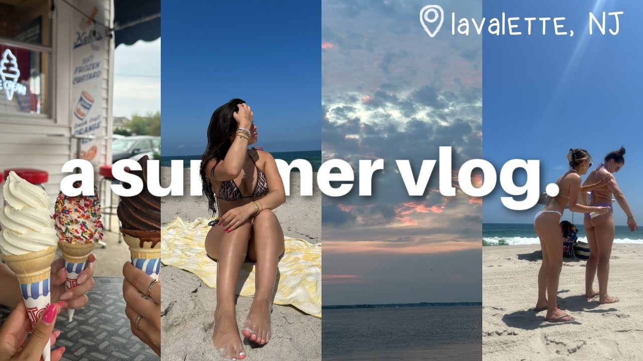 a day trip to the jersey shore *summer vlog*