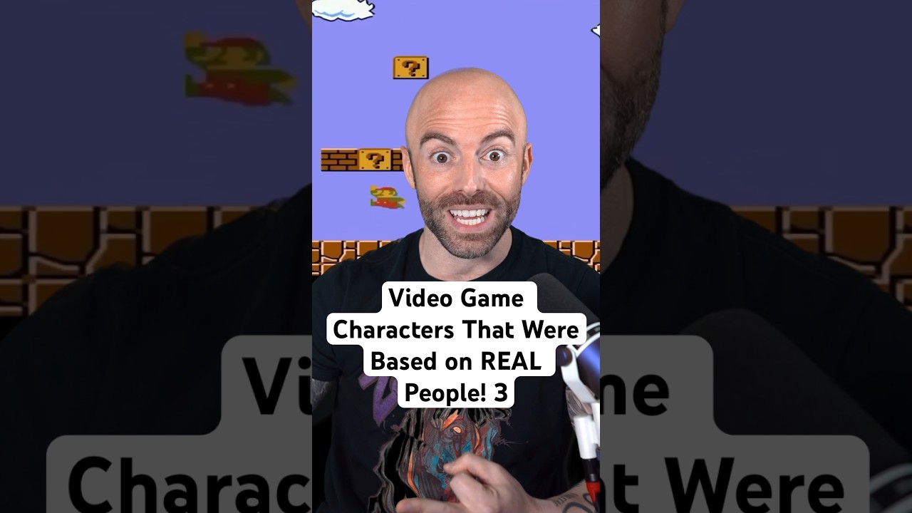 Video Game Characters That Were Based on REAL People! 3 #shorts