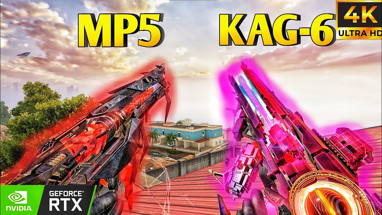 EVO KAG 6 MATRIX + MP5 - 20+ KILLS GAMEPLAY - 240FPS 