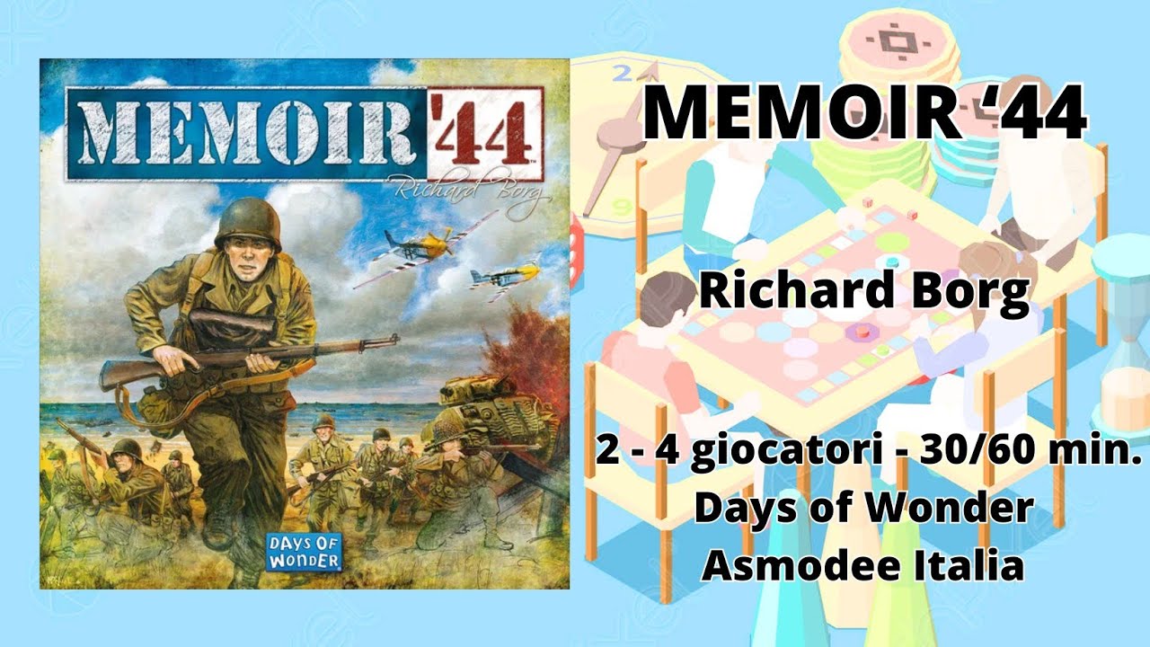 Memoir '44 (gioco da tavolo) - Tutorial italiano