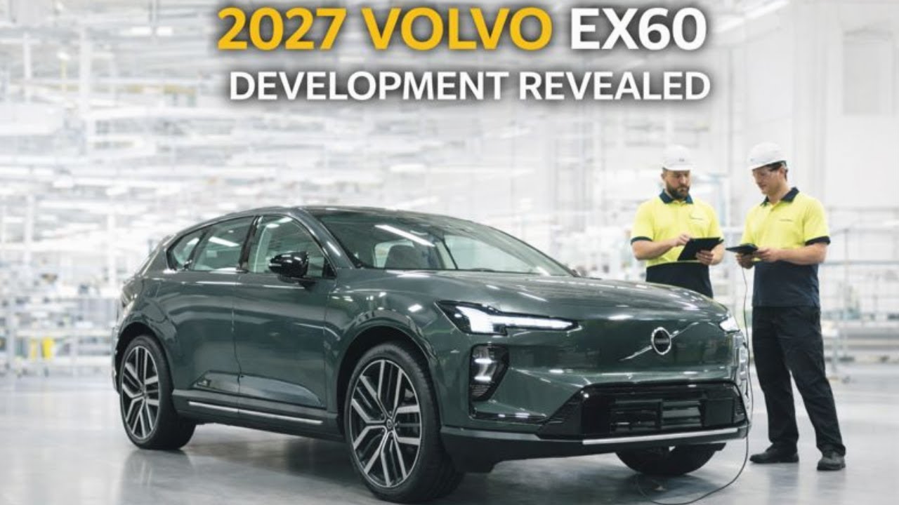 2027 Volvo EX60 Development Shows Volvo’s Electric Future