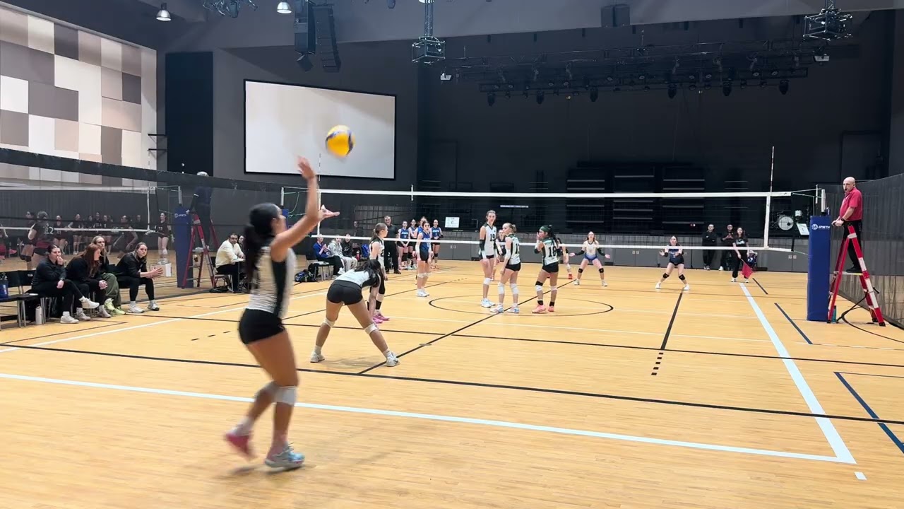 Niagara Game 4 Set 1, Niagara Athletics Ambush 25-15