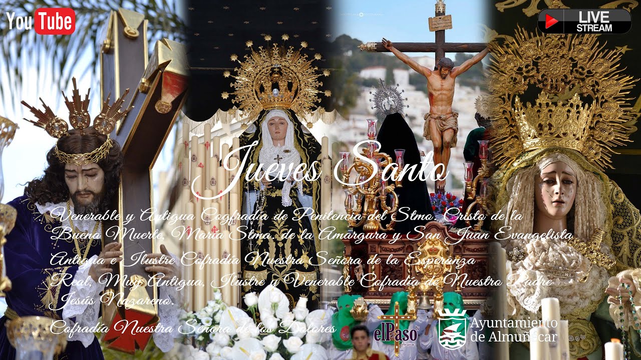 🔴 EN DIRECTO 🔴 JUEVES SANTO ALMUÑÉCAR 2024