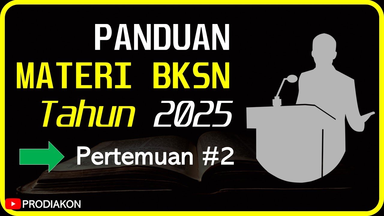 Pertemuan 2 BKSN 2025 Pembaruan Relasi Dengan Sesama | Ajaran Gereja Katolik