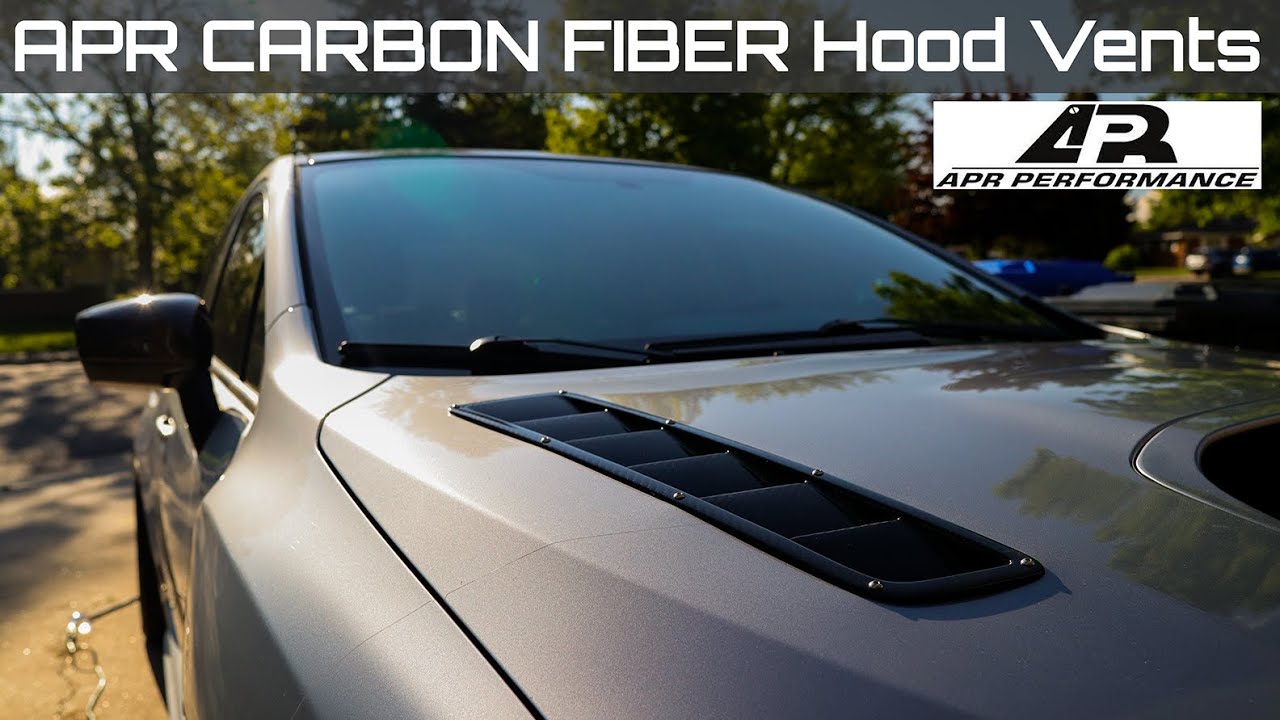 APR CARBON FIBER Hood Vents & Functional Fender Vents