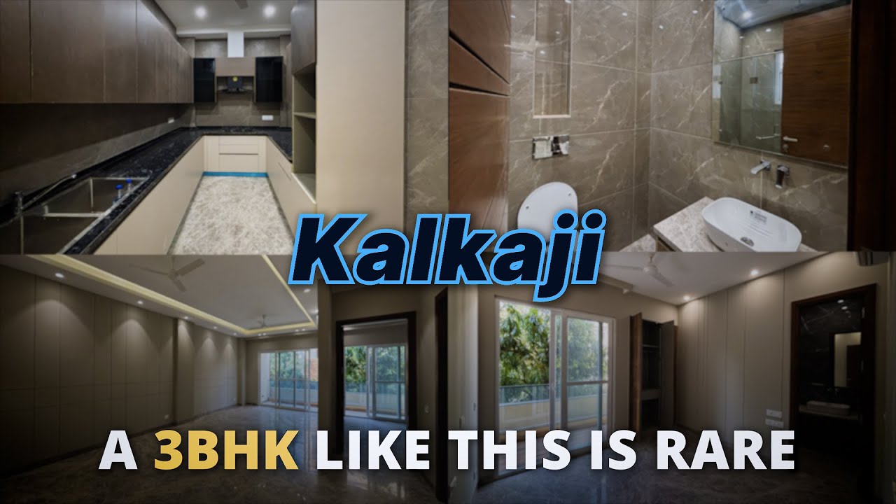 Luxury 3BHK Floor in Kalkaji | South Delhi Property