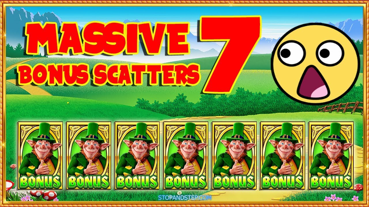 MOST EVER BONUS SYMBOLS on Leprechaun's Gold !!! WHAT !! 7 ?
