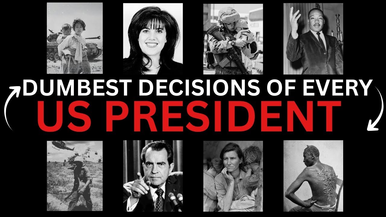 The Dumbest Decision Every U.S. President Made | US History for Sleep