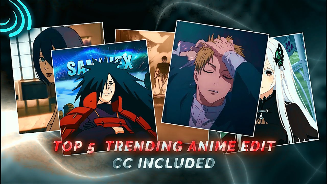 TOP 5 PREMIUM ANIME EDIT PRESETS [XML + MATERIAL + CC] | ALIGHT MOTION