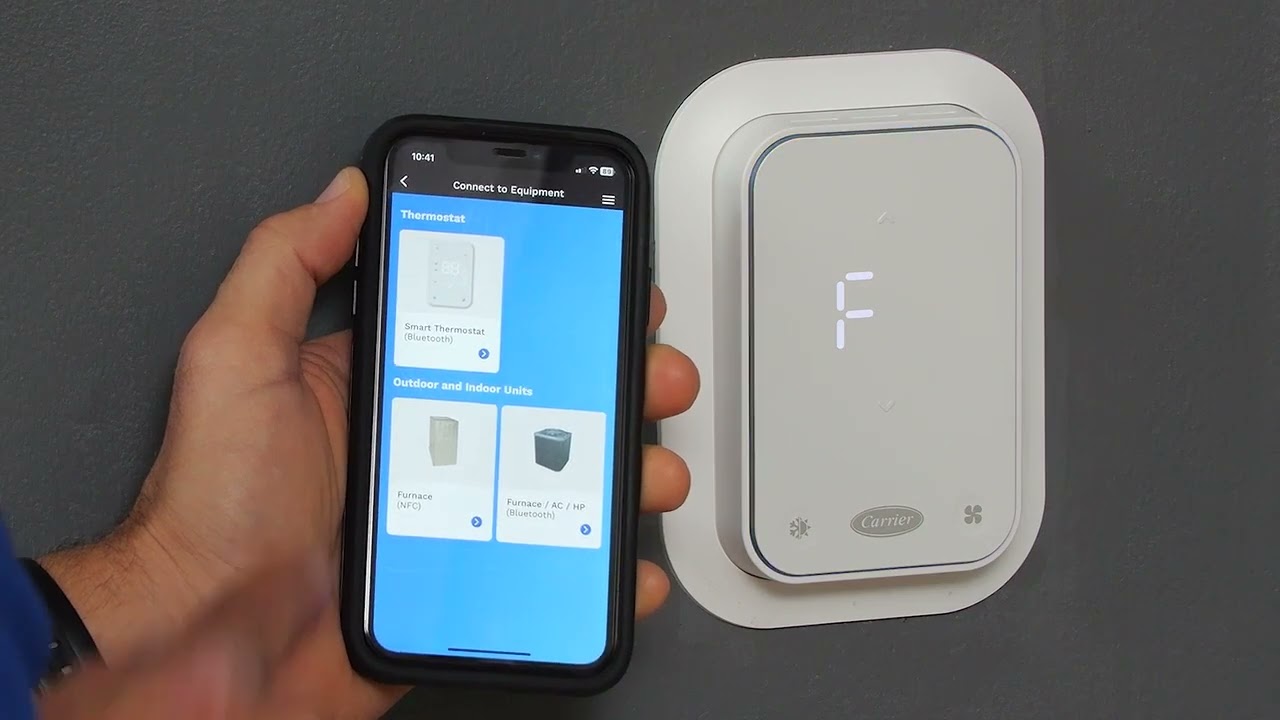 How to Install Your Carrier Smart Thermostat